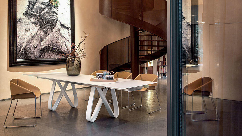 Tonin casa moderna blagovaonica pravokutni stol na razvlačenje i stolice