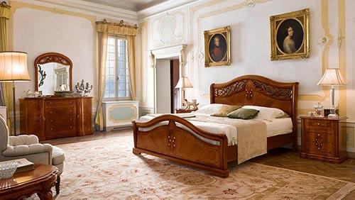 Alf Italia klasična tradicionalna spavaća soba