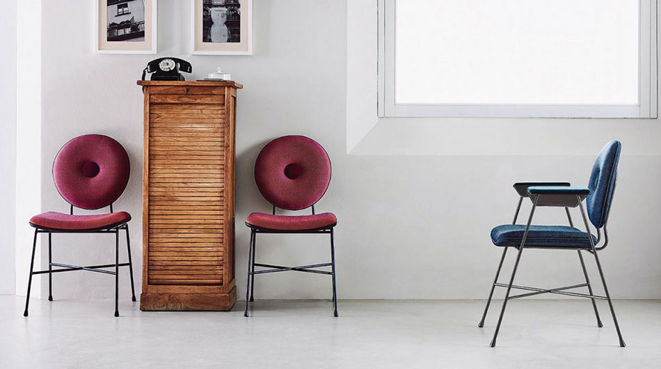 Moderna dizajnerska stolica za blagovaonice Bontempi Cadoro Rijeka namještaj