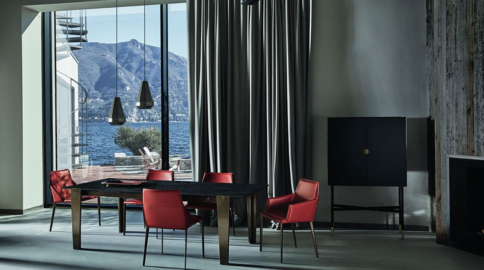 dizajnerski stol stolice moderne blagovaonice bontempi cadoro rijeka namještaj
