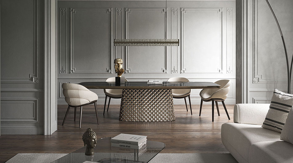 Cattelan Italia luksuzan namještaj blagovaonice stol stolice Cadoro Rijeka