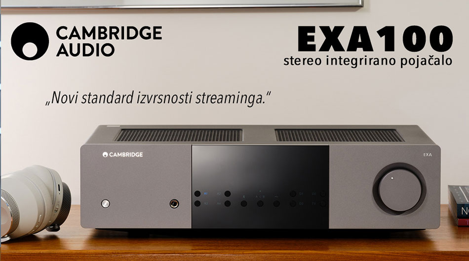 Cambridge Audio EXA 100 stereo integrirano pojacalo Cadoro Rijeka