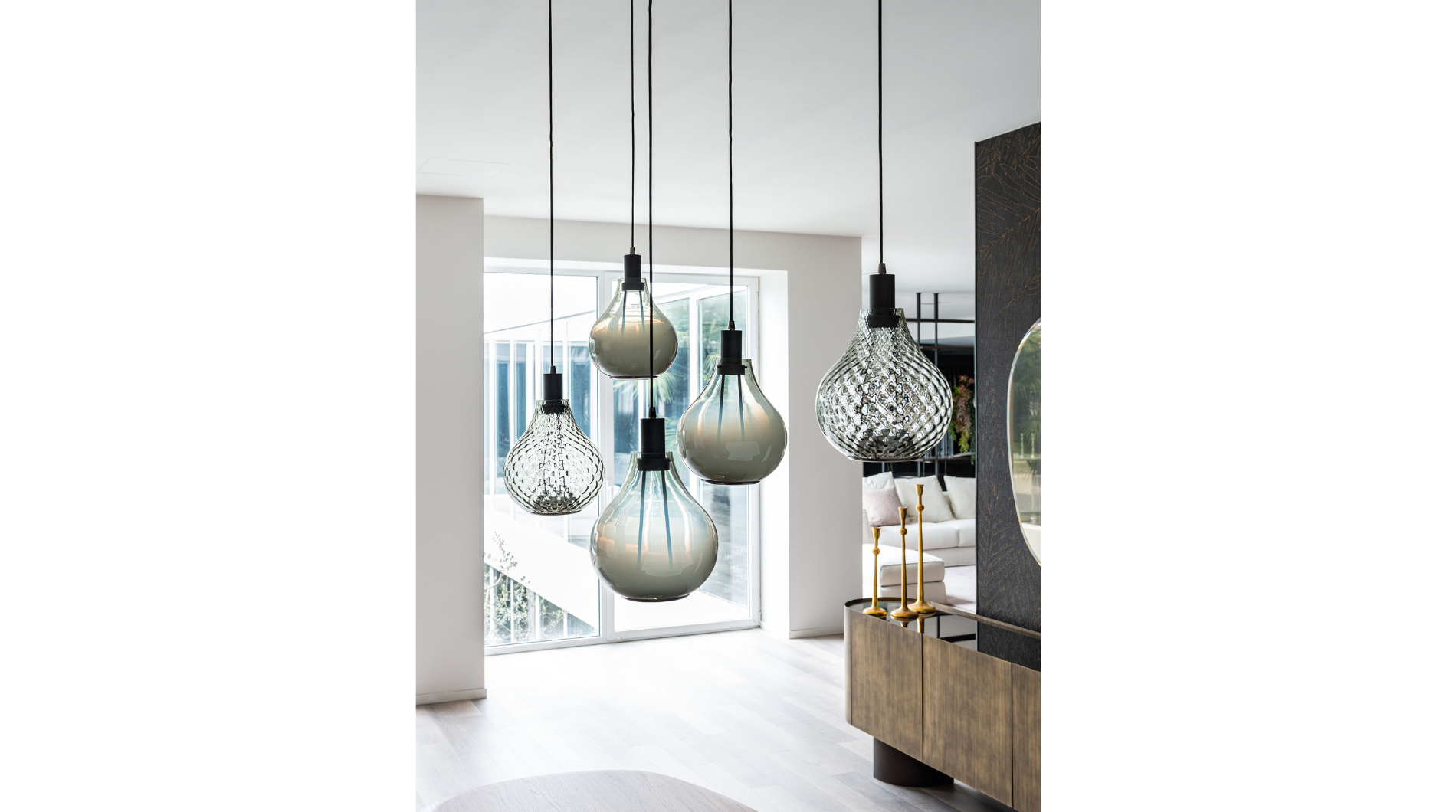 Visilica Aladdin Cattelan Italia Murano staklo
